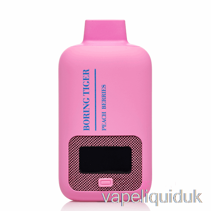 LUFFBAR Boring Tiger 25000 Disposable Peach Berries Vape Juice
